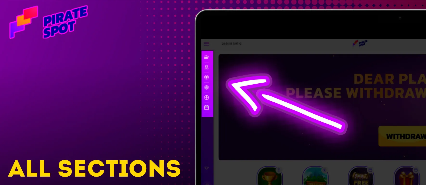Pirate Spot is a unique gambling platform