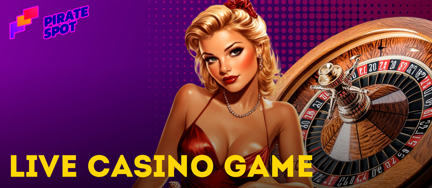 Play Live Casino Games on the Pirate Spot gaming platform